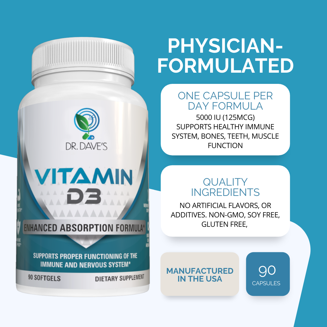 Vitamin D3 Supplement              (5,000  iU)